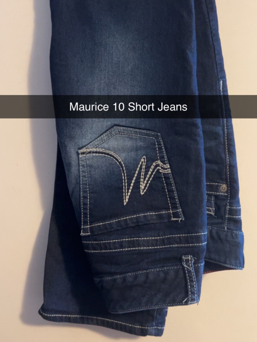 Maurices Dark Blue Straight Leg Jeans